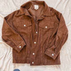 francescas TGLA corduroy jacket size large
